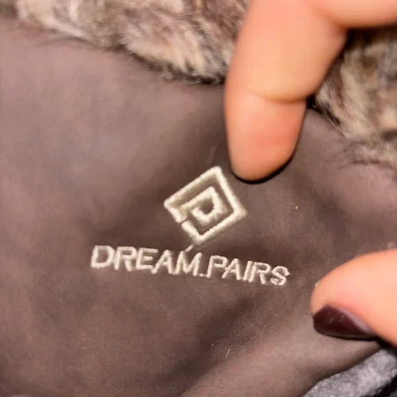 Dream Pairs Brown and Black Winter Boots - Picture 7 of 7